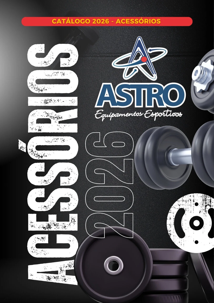 Capa do Catálogo de Acessórios Astro 2026